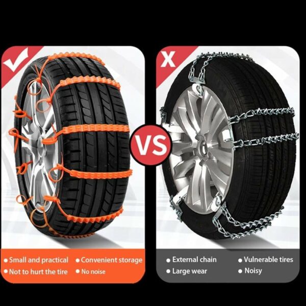 Car Wheel Anti-skid Anti-slip Snow Rain Chain Tire Tyre Cable Belt - Image 5