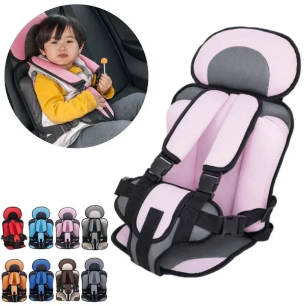 Auto Child Safety Seat Simple Car Portable Seat Belt - Image 3