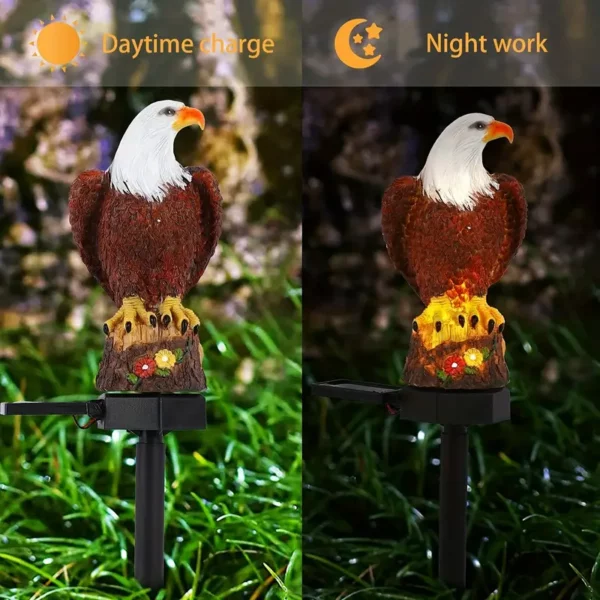 American Eagle Solar Garden Light - Image 4