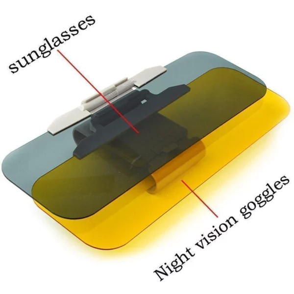 Day and Night Anti-Glare Car Windshield Visor - Image 2