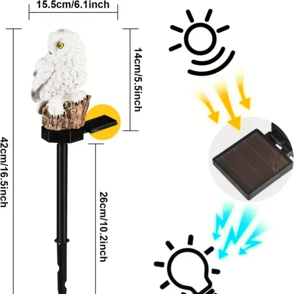 American Eagle Solar Garden Light - Image 10
