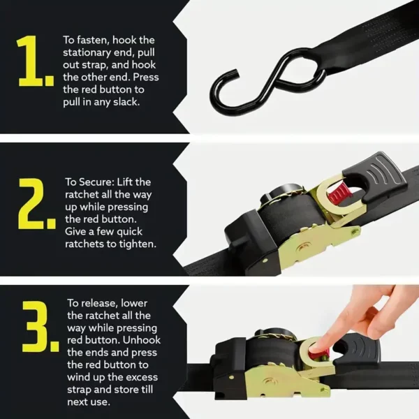 Retractable Ratchet Straps（🎁Perfect Gift） - Image 10